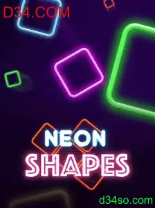 Descubra NeonShapes: O Jogo de Quebra-Cabeças Inovador da D34.COM